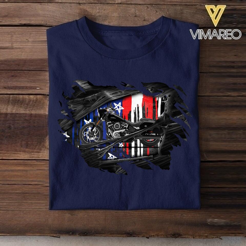 Personalized Motocross Lovers Tshirt Printed NQDT1006