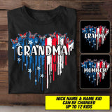Personalized Heart Custome Kid Name Tshirt Printed NQC1006