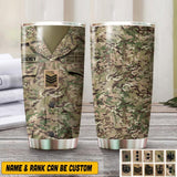 Personalized British Soldier Tumbler Printed 22JUL-HQ13