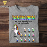 Personalized Tantecorn And Kid Tshirt Printed 22JUL-DT13