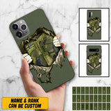 Personalized Sweden Army Phone Case Printed 22JUL-HQ14