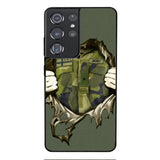 Personalized Sweden Army Phone Case Printed 22JUL-HQ14