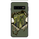 Personalized Sweden Army Phone Case Printed 22JUL-HQ14