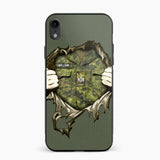 Personalized Canadian Veterans/Soldier Phone Case Printed 22JUL-HQ14