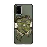 Personalized Canadian Veterans/Soldier Phone Case Printed 22JUL-HQ14