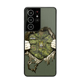 Personalized Canadian Veterans/Soldier Phone Case Printed 22JUL-HQ14
