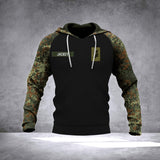 Personalized Bavaria Soldier/Veteran Camo Hoodie 3D Printed 22JUL-HY15