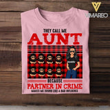 Personalized They Call Me Aunt Custome With Kid Tshirt Printed NQĐT1606