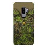 Personalized Finnish Army Camo Phone Case Printed 22MAR-HQ30
