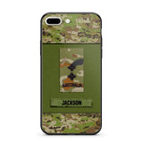 Personalized Australian Soldier Camo Phone Case Printed 22JUL-DT17