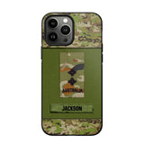 Personalized Australian Soldier Camo Phone Case Printed 22JUL-DT17