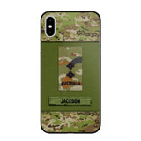 Personalized Australian Soldier Camo Phone Case Printed 22JUL-DT17