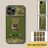 Personalized Australian Soldier Camo Phone Case Printed 22JUL-DT17