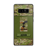 Personalized Australian Soldier Camo Phone Case Printed 22JUL-DT17
