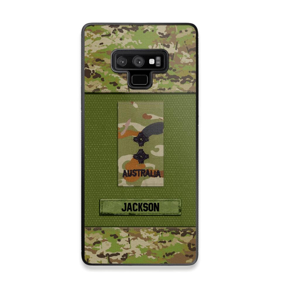 Personalized Australian Soldier Camo Phone Case Printed 22JUL-DT17