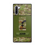 Personalized Australian Soldier Camo Phone Case Printed 22JUL-DT17