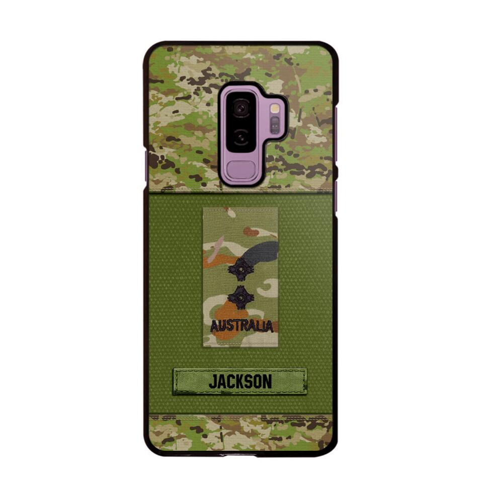 Personalized Australian Soldier Camo Phone Case Printed 22JUL-DT17