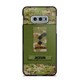 Personalized Australian Soldier Camo Phone Case Printed 22JUL-DT17