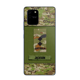Personalized Australian Soldier Camo Phone Case Printed 22JUL-DT17