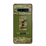 Personalized Australian Soldier Camo Phone Case Printed 22JUL-DT17