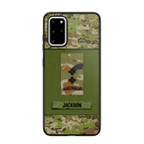 Personalized Australian Soldier Camo Phone Case Printed 22JUL-DT17