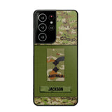 Personalized Australian Soldier Camo Phone Case Printed 22JUL-DT17