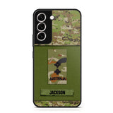 Personalized Australian Soldier Camo Phone Case Printed 22JUL-DT17