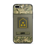 Personalized Austrian Soldier Camo Phone Case Printed 22JUL-DT17