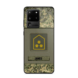 Personalized Austrian Soldier Camo Phone Case Printed 22JUL-DT17