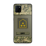 Personalized Austrian Soldier Camo Phone Case Printed 22JUL-DT17