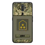 Personalized Austrian Soldier Camo Phone Case Printed 22JUL-DT17