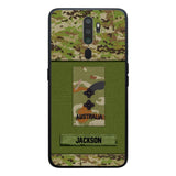 Personalized Australian Soldier Camo Phone Case Printed 22JUL-DT17