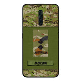 Personalized Australian Soldier Camo Phone Case Printed 22JUL-DT17