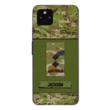 Personalized Australian Soldier Camo Phone Case Printed 22JUL-DT17