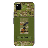 Personalized Australian Soldier Camo Phone Case Printed 22JUL-DT17