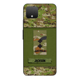 Personalized Australian Soldier Camo Phone Case Printed 22JUL-DT17
