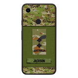 Personalized Australian Soldier Camo Phone Case Printed 22JUL-DT17
