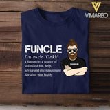 Personalized Funcle A Fun Uncle Tshirt Printed NQHC1806