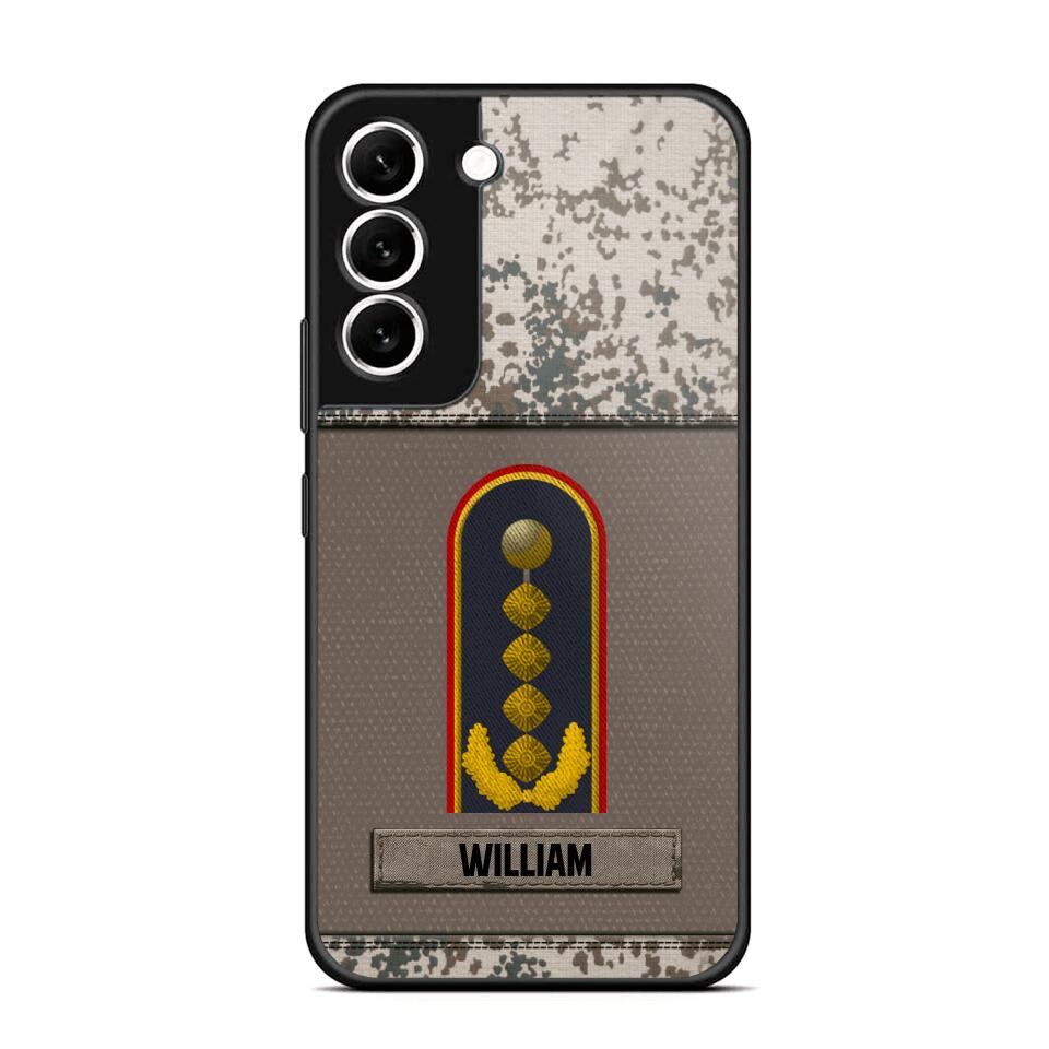 Personalized German Airforce Soldier/Veterans Camo Phone Case Printed 22JUL-DT20