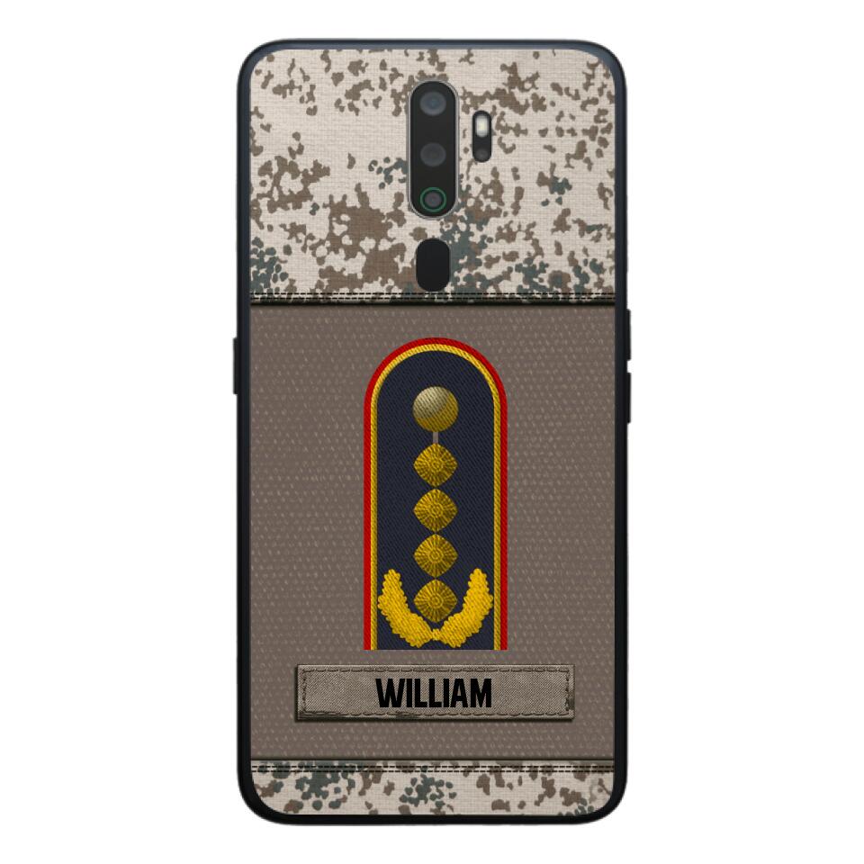 Personalized German Airforce Soldier/Veterans Camo Phone Case Printed 22JUL-DT20