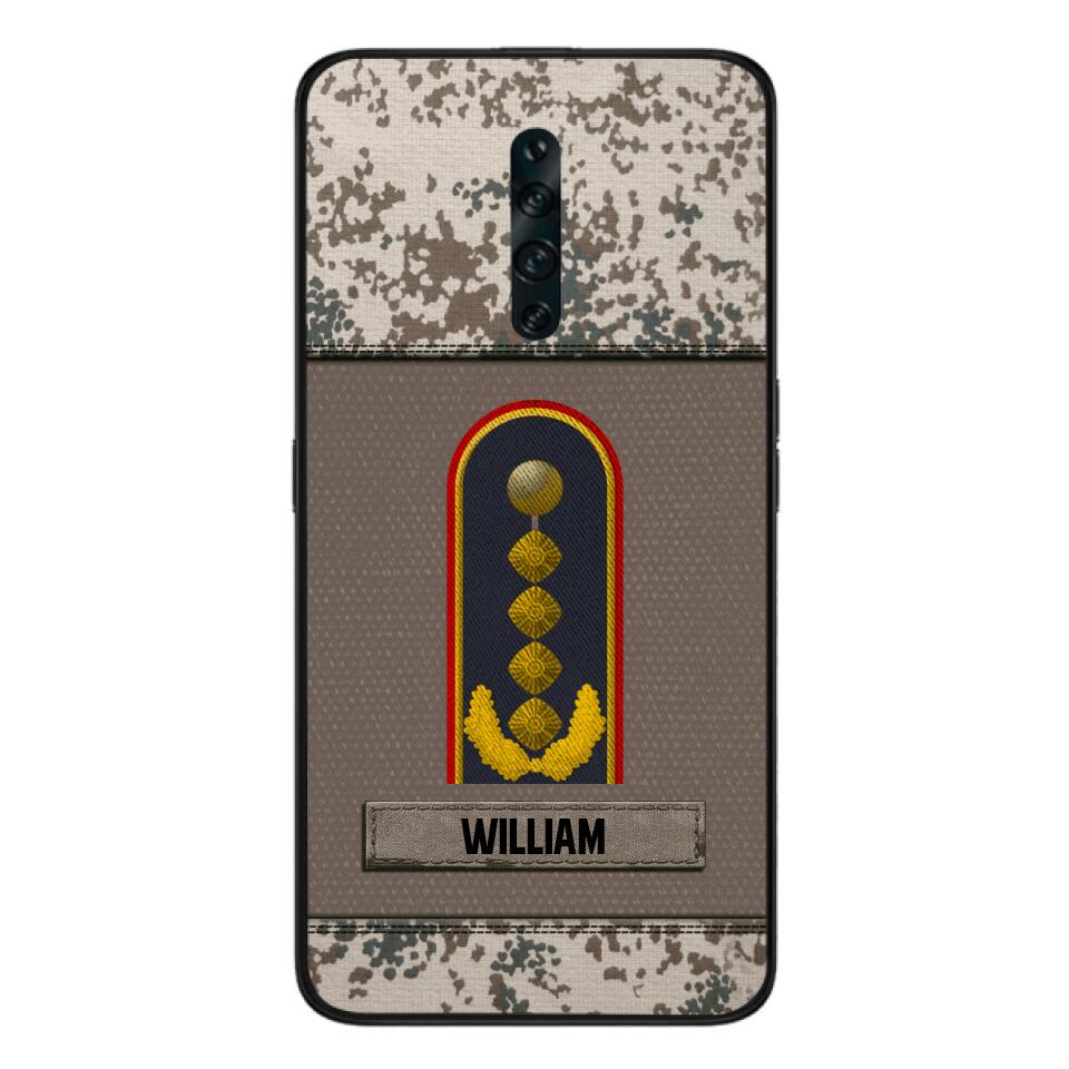 Personalized German Airforce Soldier/Veterans Camo Phone Case Printed 22JUL-DT20