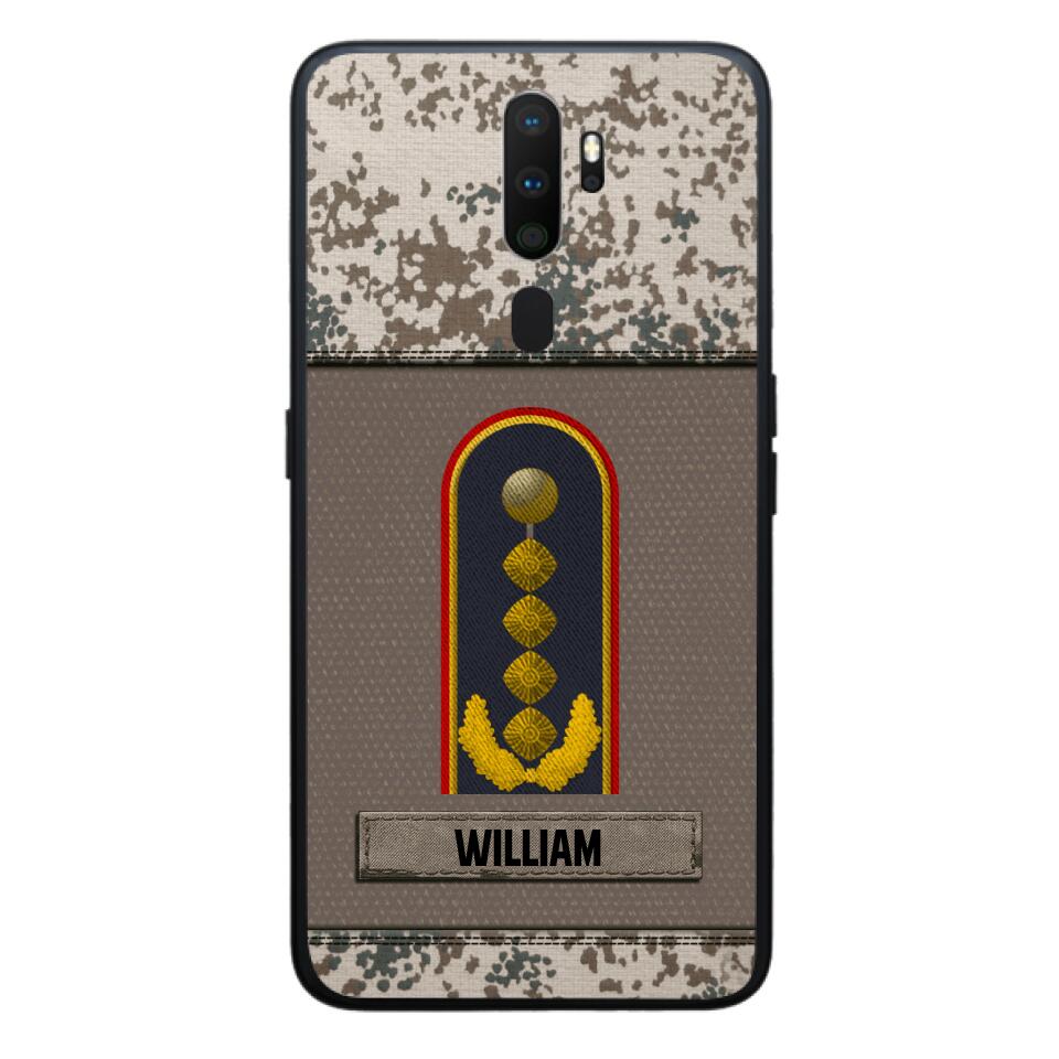 Personalized German Airforce Soldier/Veterans Camo Phone Case Printed 22JUL-DT20