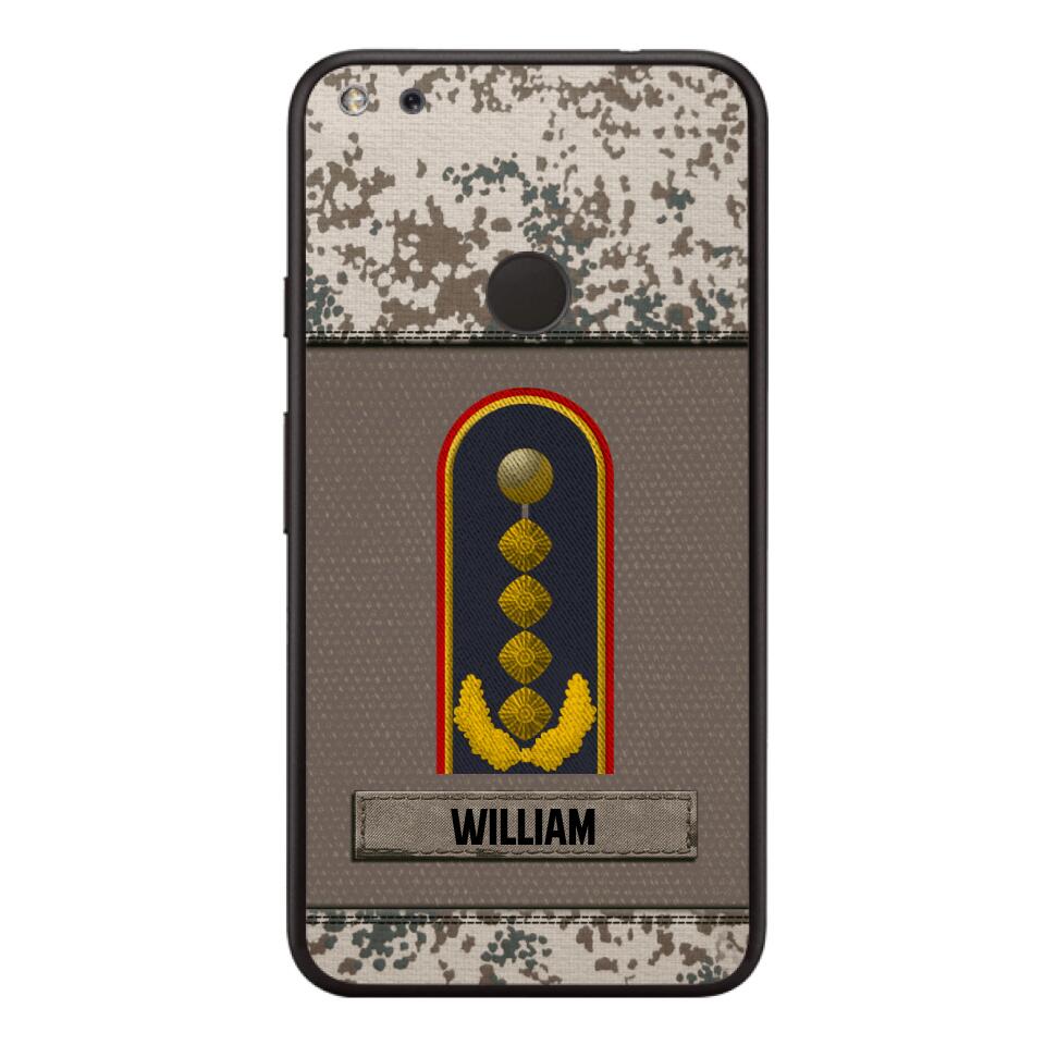 Personalized German Airforce Soldier/Veterans Camo Phone Case Printed 22JUL-DT20