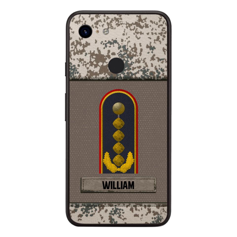 Personalized German Airforce Soldier/Veterans Camo Phone Case Printed 22JUL-DT20