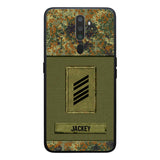 Personalized German Soldier Camo Phone Case Printed 22JUL-DT17