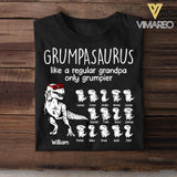 Personalized Grumpasaurus Tshirt Printed 22JUL-HY21