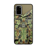 Personalized Serbian Soldier Phone Case Printed 22JUL-HQ21