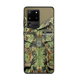Personalized Serbian Soldier Phone Case Printed 22JUL-HQ21