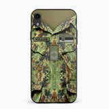 Personalized Serbian Soldier Phone Case Printed 22JUL-HQ21