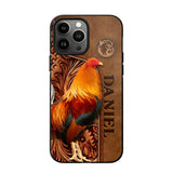 Personalized Roosters Lover Phone Case Leather Printed 22JUL-DT22